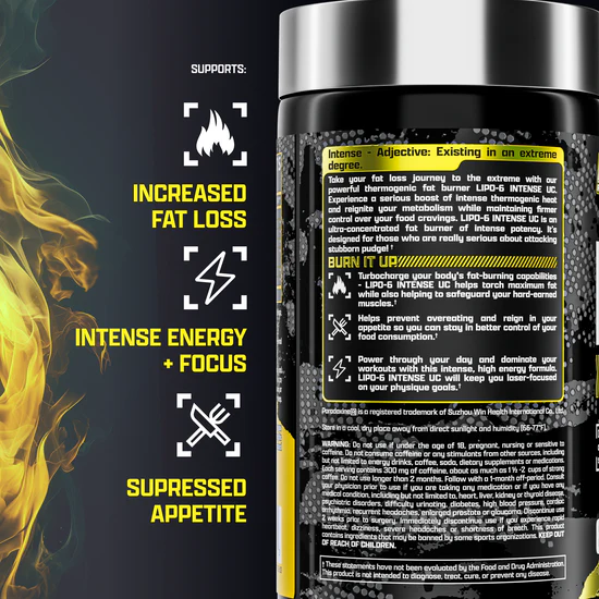 Nutrex Research - Lipo-6 Intense UC Extreme Thermogenic Fat Burner - Image 5