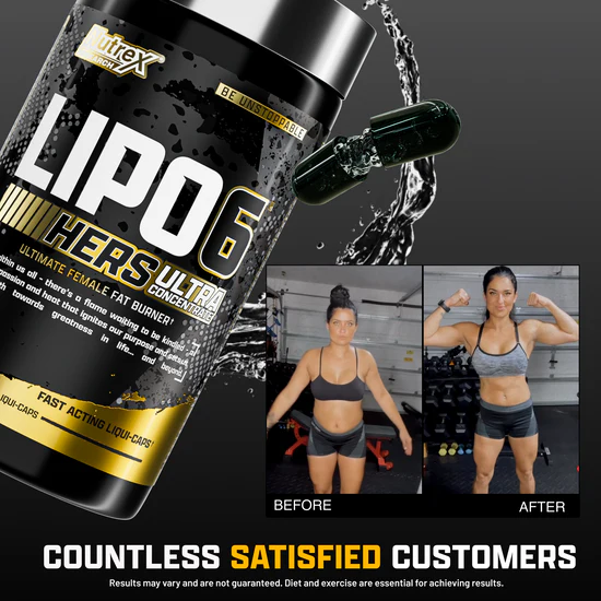 Lipo-6 Hers UC Fat Burner & Weight Control Designed For Women - Nutrex Research - Image 4