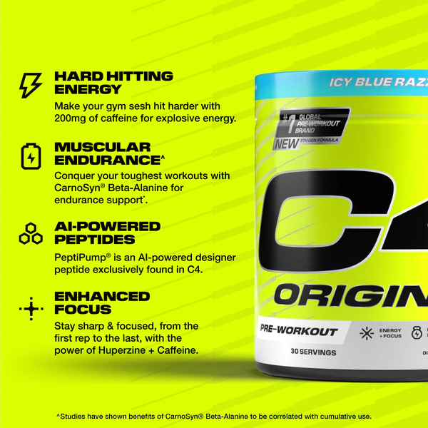 C4 Original Pre Workout Powder - Cellucor - Image 3