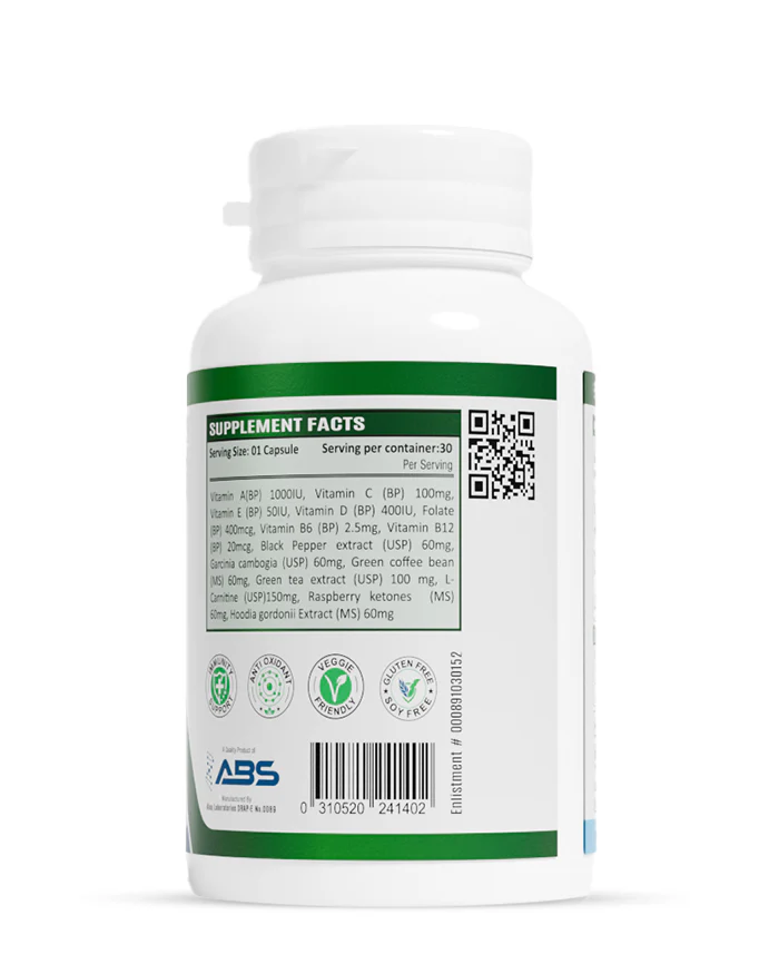 Slim-X Fat Burner - ABS Nutrition - Image 3