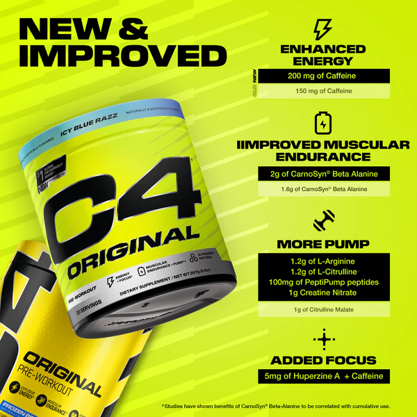 C4 Original Pre Workout Powder - Cellucor - Image 4