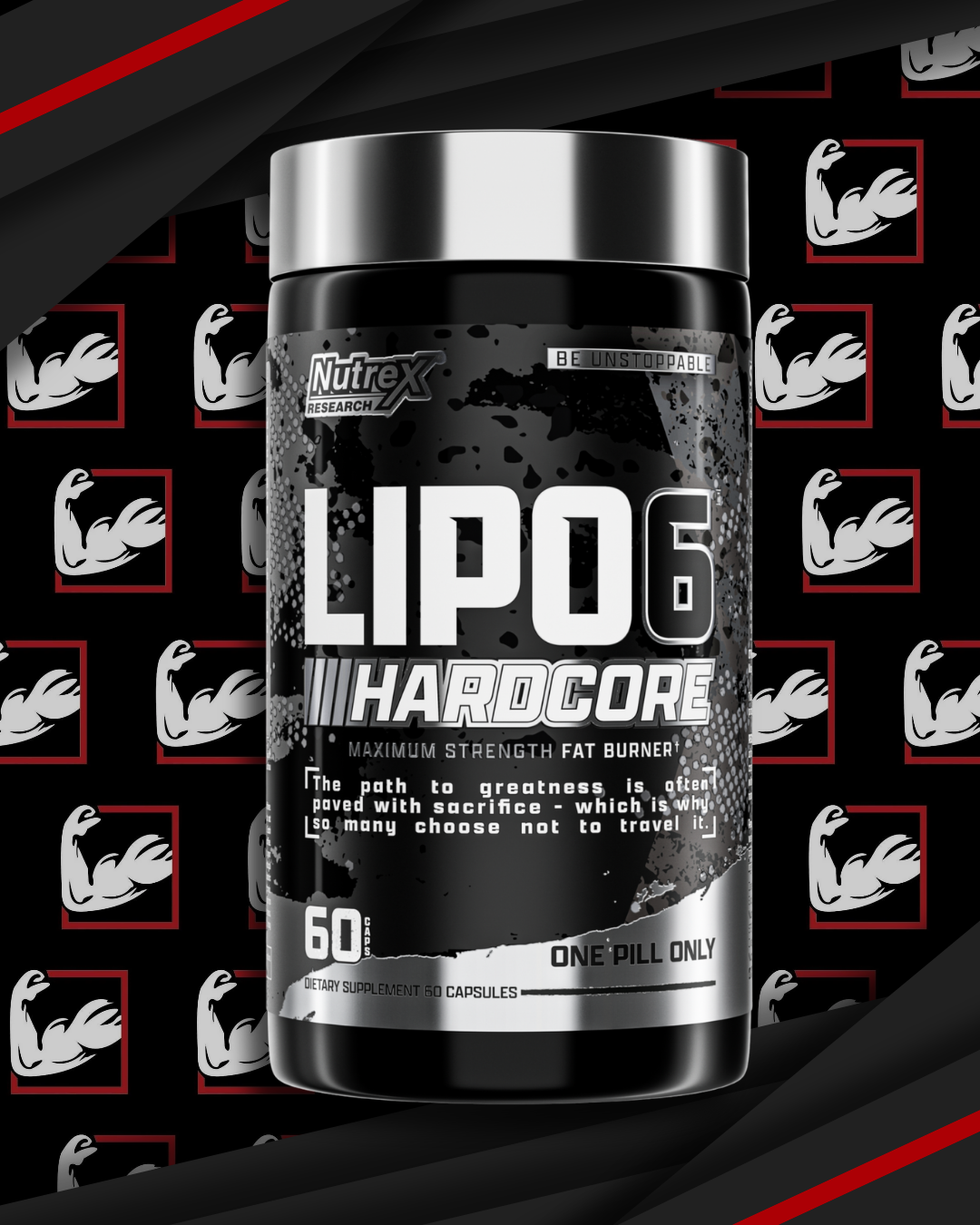Lipo-6 Hardcore Hardcore Fat Burner & Muscle Protection - Nutrex Research