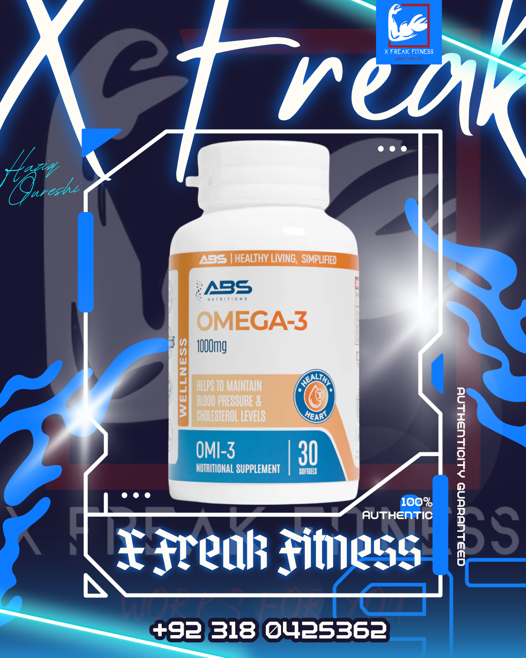 Omega-3 Fish Oil - ABS Nutrition