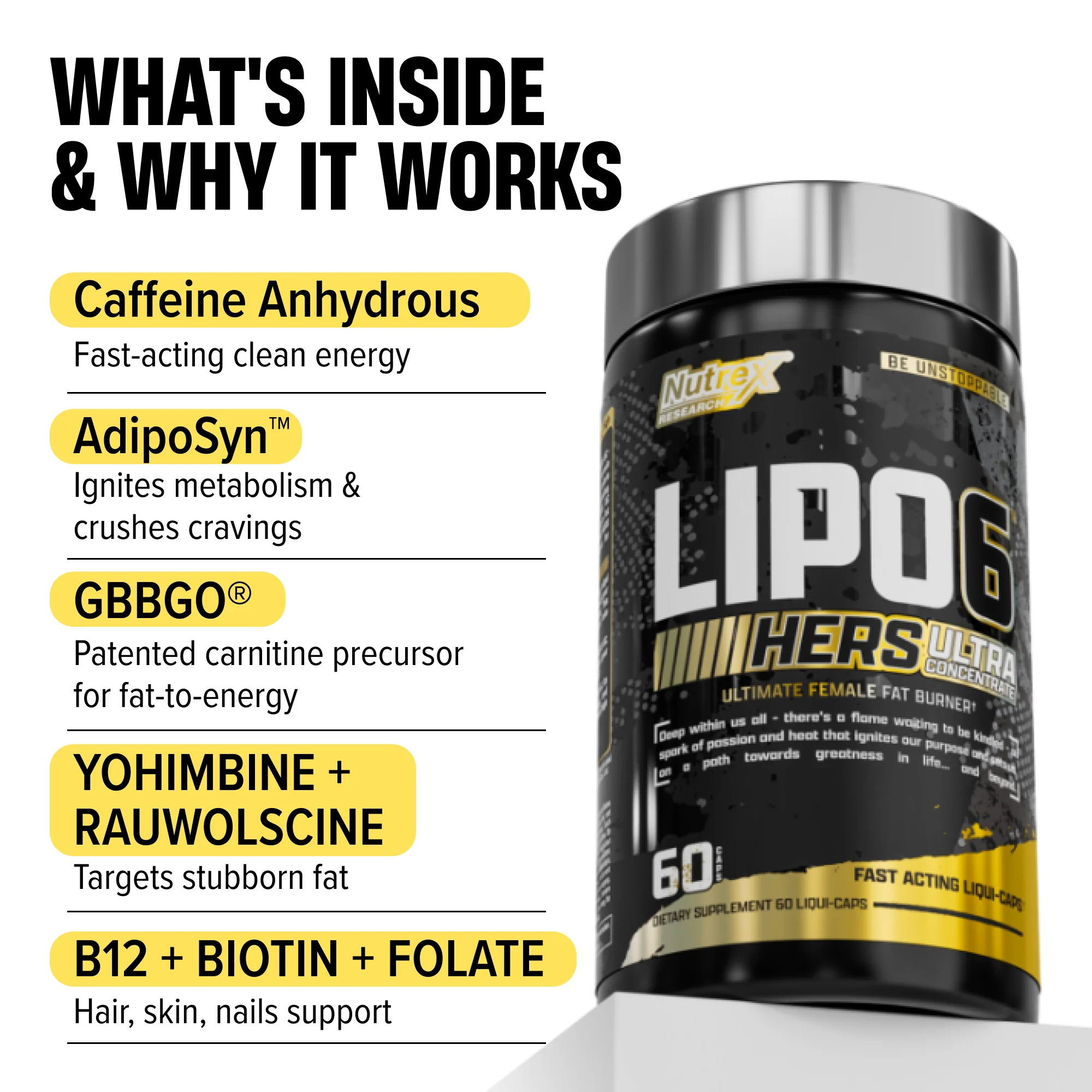 Nutrex Reaearch - Lipo-6 Hers UC - Image 8
