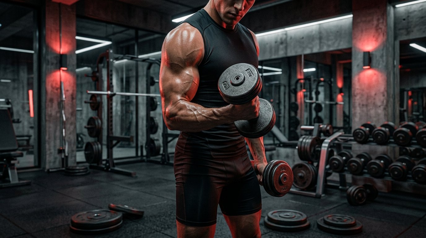 Whey protein scoop being poured into shaker