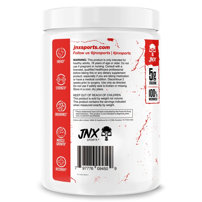 JNX Sports - The Curse! Creatine Monohydrate - Image 2