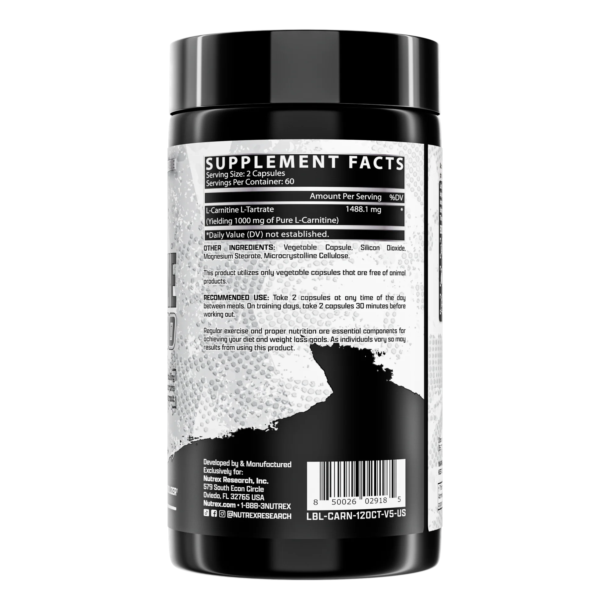 Nutrex Reaearch - L-Carnitine 1000 - Image 3