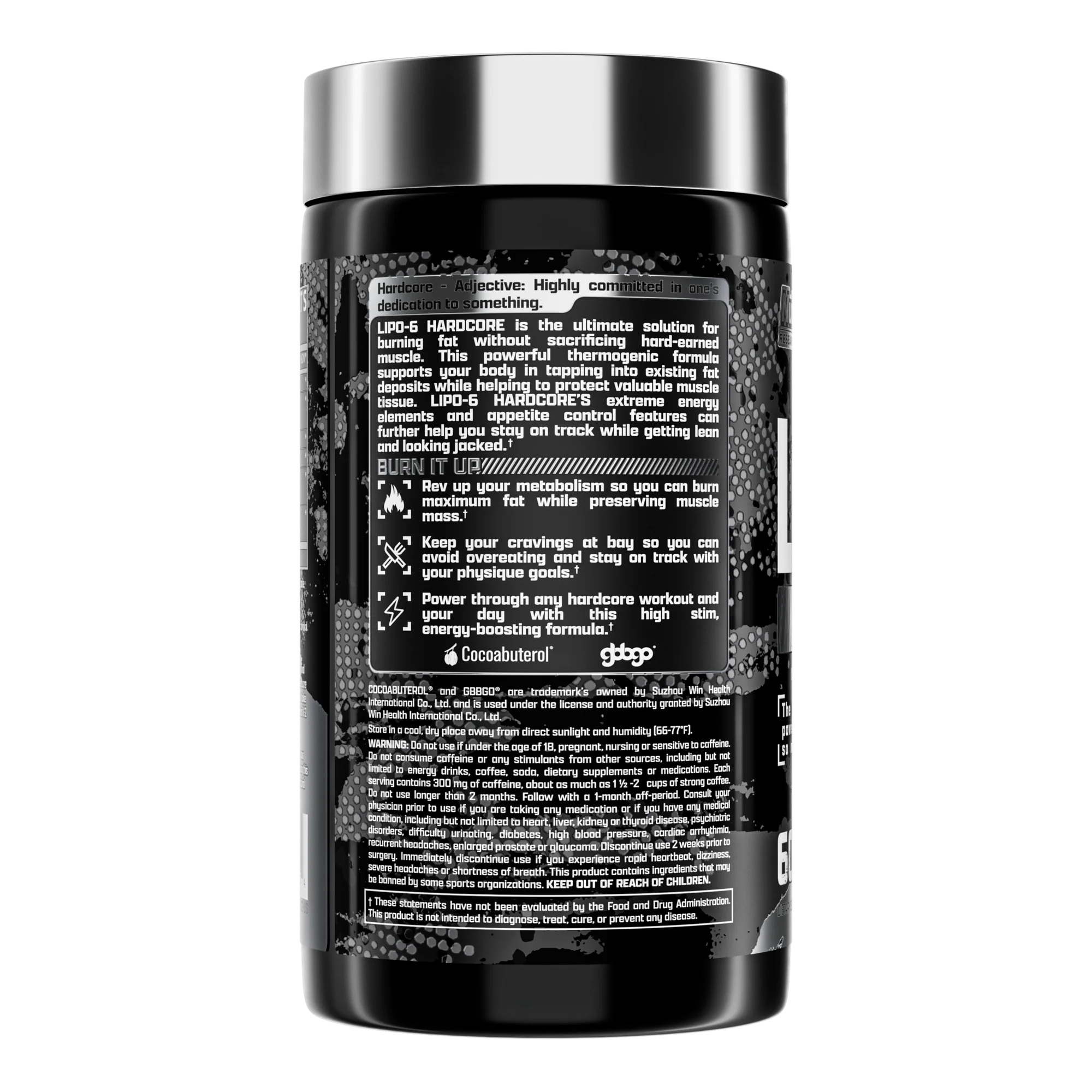 Nutrex Research - Lipo-6 Hardcore - Image 3