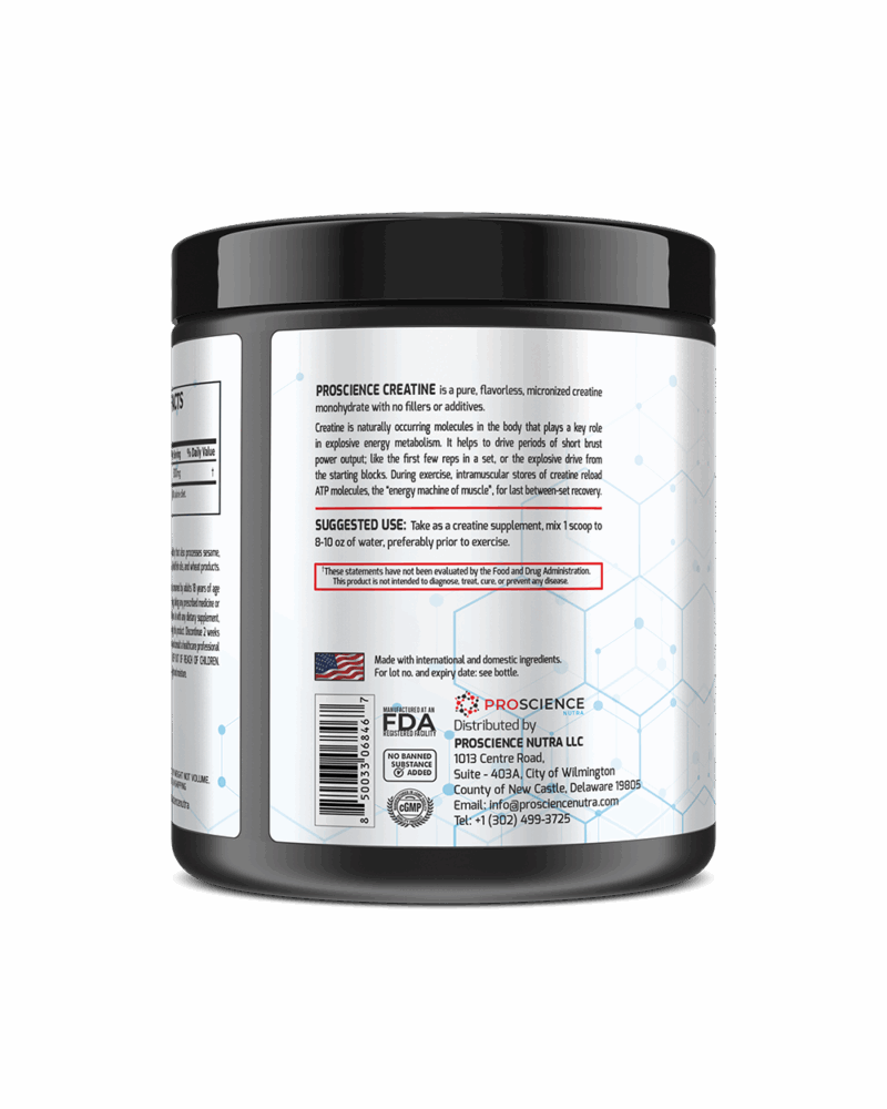 Pro Science Nutra- Creatine Monohydrate - Image 3