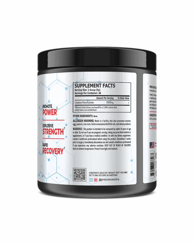 Pro Science Nutra- Creatine Monohydrate - Image 2
