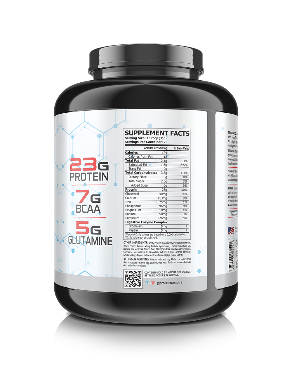 Pro Science Nutra - 100% WHEY - Image 3