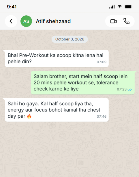 Customer feedback