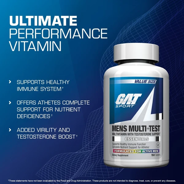 GAT Sport - MENS MULTI+TEST VITAMIN - Image 6