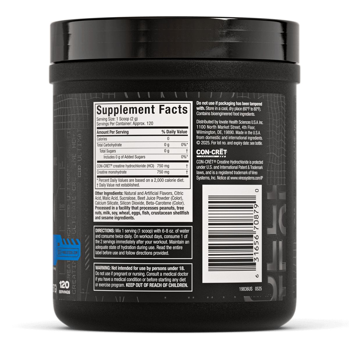 Muscle Tech - Cell Tech Creatine HCL+ - Image 2