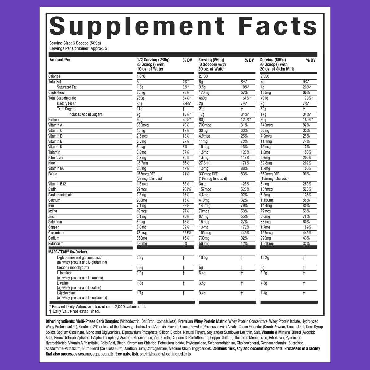 Muscle Tech - Mass Tech Extreme - Image 5