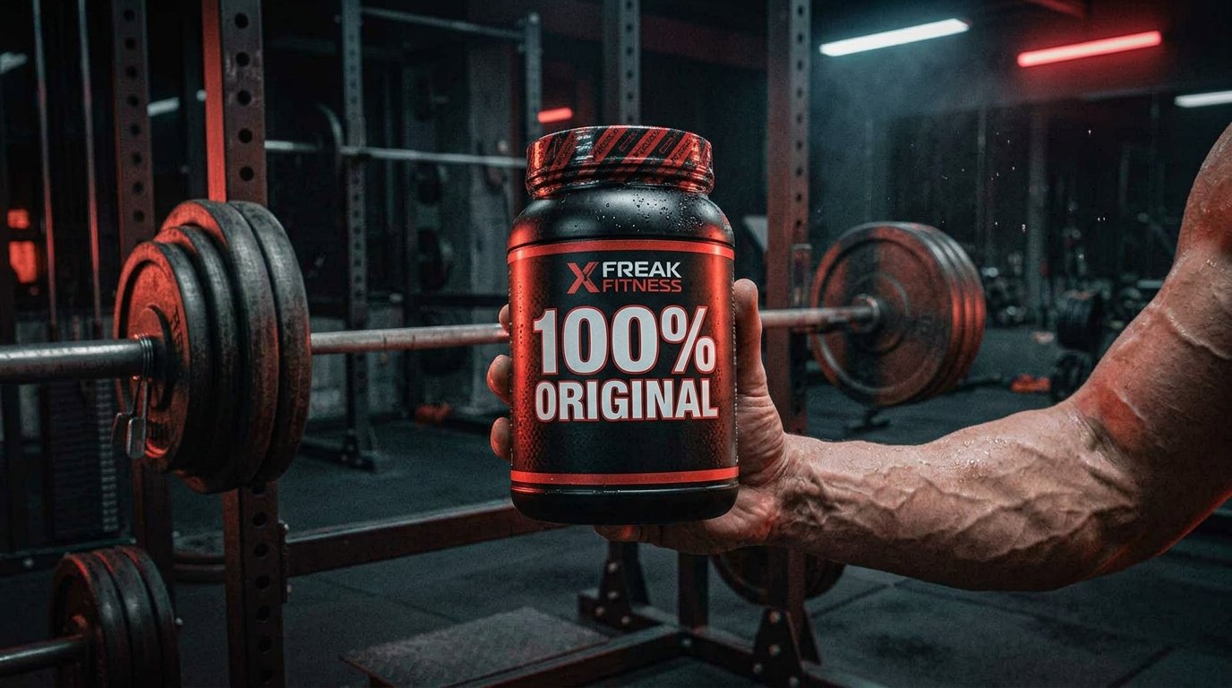 Original supplement tub with sealed cap